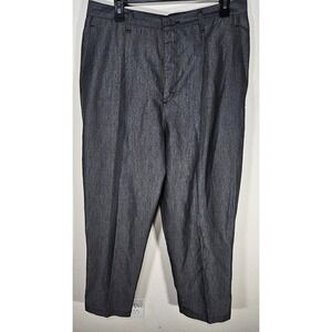 LEE Women's Straight Leg Stretch Gray Pants‎ Size 18 M